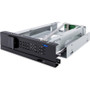 Icy Dock TurboSwap MB171SP-1B Drive Bay Adapter for 5.25" SATA, Serial Attached SCSI (SAS) - SATA Host Interface External - Black - - (Fleet Network)