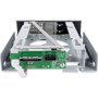 Icy Dock TurboSwap External 5.25 Drive Bay Adapter For SATA And Serial Attached SCSI With Easy Access Front Loading MB171SP-1B