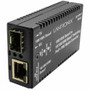 Lantronix M/GE-PSW-PSE-01 Transceiver/Media Converter - 1 x Network (RJ-45) - 1x PoE+ (RJ-45) Ports - Gigabit Ethernet - - 0.10 km - x (Fleet Network)