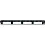 Siemon MAX Patch Panel - 24 - 24 Port(s) - 24 x RJ-11 - 1U High (Fleet Network)