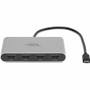 OWC USB-C to Quad HDMI 4K Adapter With DisplayLink Pro - Portable DisplayLink Pro Quad HDMI Adapter - 4K Video Support - Power - With (Fleet Network)
