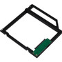 OWC Data Doubler Drive Bay Adapter Internal - Blue - 1 x Total Bay - 1 x 2.5" Bay (Fleet Network)