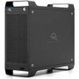 OWC ThunderBay Flex 8 External Storage Solution Supporting Eight Drives With Four HDDs Installed 80 TB HDD Capacity And Expandable SSD OWCTB3F84N112