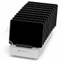 Bretford PureCharge Pro Tray - Wired - Phone, Tablet PC, POS Terminal - 10 Slot - Charging Capability - USB Type C - Platinum (PCPDT10-PM)