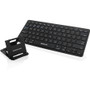 IOGEAR Slim Multi-Link Bluetooth Keyboard with Stand - Wireless Connectivity - Bluetooth - 78 Key - English (US) - Scissors Keyswitch (Fleet Network)