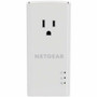 NETGEAR Powerline 1200 + Extra Outlet, PLP1200 - 2 - 1 x Network (RJ-45) - 1200 Mbit/s Powerline - 5382 Sq. ft. (500000000 mm²) - (PLP1200-100PAS)