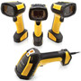 Datalogic PowerScan 9600 PM9600-SR Barcode Scanner Kit - Wireless Connectivity - 68.90" (1750.06 mm) Scan Distance - 1D, 2D - LED - - (PM9600-SR910RBK12)