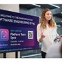 Sharp PN-E869 Digital Signage Display - 85.60" LCD - 4K UHD 3840 x 2160 - 350 cd/m² - Landscape/Portrait - VESA 600 x 400