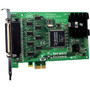 Brainboxes 8 Port RS232 PCI Express Serial Card 9 Pin Connectors - PCI Express x1 - 8 x DB-9 RS-232 - Serial, Via Cable - Plug-in Card (Fleet Network)