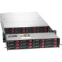 HPE Apollo 4200 G9 2U Rack Server - 1 Xeon E5-2620 v4 2.10 GHz - 128 GB RAM - 288 TB HDD - (24 x 12TB) HDD Configuration - 7.68 TB SSD (Fleet Network)