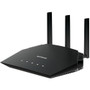 Netgear RAX10 Wi-Fi 6 IEEE 802.11ax Ethernet Wireless Router - Dual Band - 2.40 GHz ISM Band - 5 GHz UNII Band - 225 MB/s Wireless - 4 (Fleet Network)