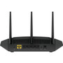 Netgear RAX10 Wi-Fi 6 IEEE 802.11ax Ethernet Wireless Router - Dual Band - 2.40 GHz ISM Band - 5 GHz UNII Band - 225 MB/s Wireless - 4 (RAX10-100CNS)