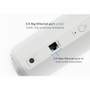 Netgear RBE370-100CNS Orbi Dual-Band Wi-Fi 7 Mesh Add-on Satellite - 3. 6 Gbps - 2 Internal Antennas - 2. 5 GbE Port