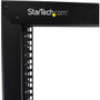 StarTech.com 2-Post Server Rack with Sturdy Steel Construction and Casters - 42U (2POSTRACK42) - Store your equipment in this sturdy - (2POSTRACK42)