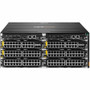 Aruba S0U75A CX 5420 Switch Chassis - 8-Port Multi-Speed Managed Layer 3 Switch with 90W PoE Budget - 6 Line Card Slots - 4U Rack-Mountable