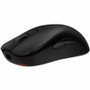 BenQ S2-DW Zowie 4K Wireless Gaming Mouse - Radio Frequency - 3200 DPI - 7 Buttons - Symmetrical - Rechargeable - Black