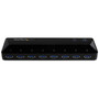 StarTechcom_10_Port_USB_30_Hub_with_Charge__Sync_Ports_-_2_x_15A_Ports_-_Multi_Port_USB_Hub_and_Fast_Charging_Station_-_Add_ten_to_ST103008U2C