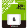 Kingston Canvas Select Plus 128 GB Class 10/UHS-I (U1) V10 microSDXC - 1 - 150 MB/s Read (SDCS3/128GBSP)