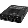 Transition Networks Stand-alone Fiber to Fiber Media Converter - 2 x SC Ports - Multi-mode - 850 nm Fiber - Gigabit Ethernet - - 125 - (Fleet Network)