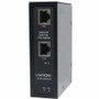 Lantronix Transceiver/Media Converter - Network (RJ-45) - 1x PoE (RJ-45) Ports - 1x PoE+ (RJ-45) Ports - Ethernet - DIN Rail Wall (Fleet Network)