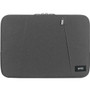 Solo&reg; Oswald Computer Sleeve For 15.6" Laptops, Gray, SLV1615-10 - Scratch Resistant - Polyester, Synthetic Fabric Body - mm) (Fleet Network)