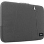 Solo&reg; Oswald Computer Sleeve For 15.6" Laptops, Gray, SLV1615-10 - Scratch Resistant - Polyester, Synthetic Fabric Body - mm) (Fleet Network)
