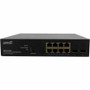 Lantronix SMTATSA Ethernet Switch - 8.0 Ports - Manageable - Gigabit Ethernet - 100/1000Base-FX, 10/100/1000Base-TX - 4 Layer - - 2 - (Fleet Network)