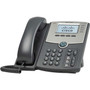 Cisco SPA514G IP Phone - Corded - 3 Multiple Conferencing - Dark Gray, Silver - 4 x Total Line - VoIP LCD - 2 x Network (RJ-45) - PoE (Fleet Network)