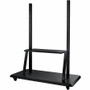 Optoma Convenient Mobile Cart - 25.6" (649.99 mm) Width x 51.2" (1299.97 mm) Depth x 63.4" (1610.11 mm) Height - Black - 86" Screen (Fleet Network)