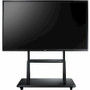 Optoma Convenient Mobile Cart - 25.6" (649.99 mm) Width x 51.2" (1299.97 mm) Depth x 63.4" (1610.11 mm) Height - Black - 86" Screen (ST05)