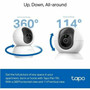 Tapo TAPO C230 5MP 3K Network Camera - Color - 40 ft Infrared Night Vision - 2880 x 1620 - Fixed 4mm Lens - Wi-Fi