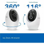 Tapo TAPO C260 8MP 4K AI Network Camera - Color - Infrared Night Vision - 109. 6° View - Wi-Fi/Bluetooth - Pan/Tilt