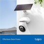 Tapo TAPO C660 KIT Solar-Powered 4K 8MP Outdoor Pan/Tilt Security Camera - Wi-Fi - 39. 37 ft Night Vision - IP65