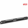 TRENDnet 16-Port Cat5/5e Unshielded Patch Panel, TC-P16C5E, Wallmount or Rackmount, 1U 19" , 100Mhz Connection, Ethernet/Fast Ethernet (Fleet Network)