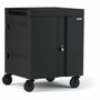 Bretford CUBE Cart Pre-Wired USB-C Charging Cart - 4 Casters - Steel - 30" (762 mm) Width x 26.5" (673.10 mm) Depth x 37.5" (952.50 - (Fleet Network)