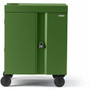 Bretford CUBE Cart Mobile Charging Cart - Steel - 30" (762 mm) Width x 26.5" (673.10 mm) Depth x 37.5" (952.50 mm) Height - Grass - 32 (Fleet Network)