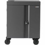 Bretford CUBE Cart Mobile Charging Cart - Steel - 30" (762 mm) Width x 26.5" (673.10 mm) Depth x 37.5" (952.50 mm) Height - Pacific - (Fleet Network)