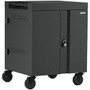Bretford CUBE Cart Mobile Charging Cart - Steel - 30" (762 mm) Width x 26.5" (673.10 mm) Depth x 37.5" (952.50 mm) Height - Royal Blue (Fleet Network)