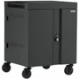 Bretford CUBE Cart Pre-Wired USB-C Charging Cart - 4 Casters - Steel - 30" (762 mm) Width x 26.5" (673.10 mm) Depth x 37.5" (952.50 - (Fleet Network)