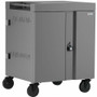 Bretford CUBE Cart Mobile Charging Cart - 4 Casters - Steel - 30" (762 mm) Width x 26.5" (673.10 mm) Depth x 37.5" (952.50 mm) Height (Fleet Network)