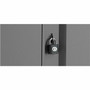 Bretford TVC36USBCSC-CK CUBE Cart Pre-Wired USB-C Charging Cart - 36 Device Capacity - Steel - Charcoal - 4 Casters