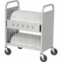 Bretford CUBE Transport Cart Pro - 4 Casters - Steel - 28.8" (730.25 mm) Width x 18" (457.20 mm) Depth x 37" (939.80 mm) Height - For (Fleet Network)