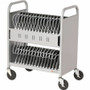 Bretford CUBE Transport Cart Pro - 4 Casters - Steel - 28.8" (730.25 mm) Width x 18" (457.20 mm) Depth x 37" (939.80 mm) Height - For (TVCTPD30C-PA)