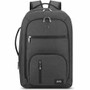 Solo Carrying Case (Backpack) for 17.3" Notebook - Gray - Damage Resistant, Bump Resistant - Checkpoint Friendly - Shoulder Strap, - x (Fleet Network)