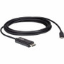 ATEN 2.7M USB-C to 4K HDMI Converter - 8.9 ft (2.70 m) HDMI/USB-C A/V Cable for Notebook, Smartphone, Computer, HDTV, Audio/Video TV, (Fleet Network)