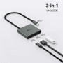 TP-Link USB Type-C 3 In 1 Hub For Monitor Desktop Notebook Tablet Smartphone With Charging Capability PC UH3020C