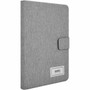 Solo Re:think Carrying Case for 8.5" to 11" Tablet - Heather Gray - Polyethylene Terephthalate (PET) Body - 9.25" (234.95 mm) Height x (Fleet Network)