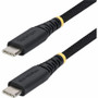 StarTech.com 6ft (1.8m) USB-C Charging Cable, 60W (3A) PD, Dual-Layer Braided Nylon/TPE Jacket, Rugged USB 2.0 Laptop Charger Cord - a (Fleet Network)