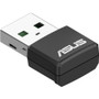 Asus USB-AX55 NANO V2 IEEE 802.11 a/b/g/n/ac/ax Dual Band Wi-Fi Adapter for Desktop Computer - USB 2.0 - 2.40 GHz ISM - 5 GHz UNII - (Fleet Network)