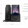 Ubiquiti UTP-Touch G2 Touch IP Phone - 5" Display - Corded/Cordless - Bluetooth/Wi-Fi - Built-in Camera - PoE - 2x Ethernet - Black